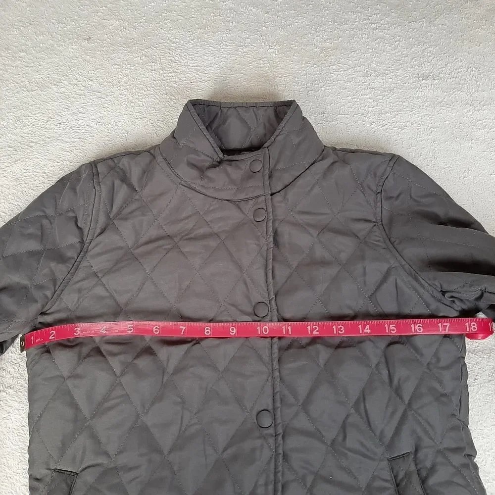Diamond Patterned Padded Jacket Size S - Picture 9 of 10